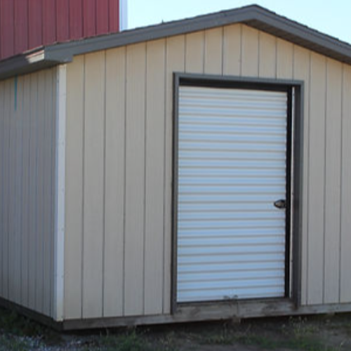 Custom built shed