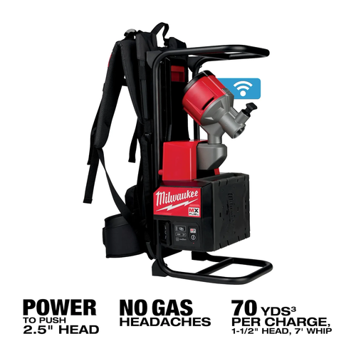 Milwaukee Tool MXF371R Backpack Vibrator
