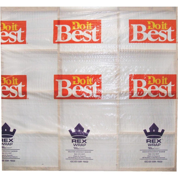 Do it Best REX Wrap 10 Ft. x 100 Ft. House Wrap