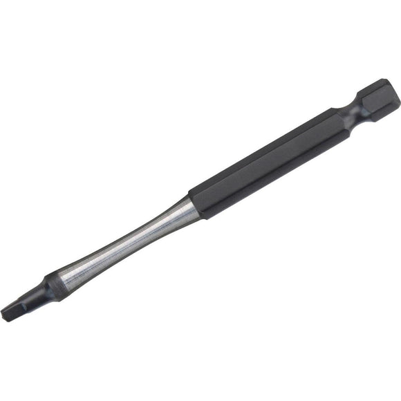 Milwaukee Shockwave #2 Square Recess 3-1/2 In. Power Impact Screwdriver Bit