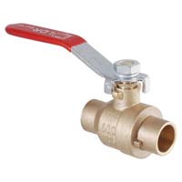 LDR Industries Brass Ball Valves - Sweat 1/2