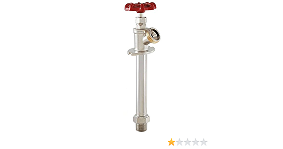 LDR Industries 12-Inch Frost Proof Sillcock, Chrome Plated