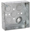 Hubbell/Raco 8189 Square Box, Welded 4 inch 1.5 inch Deep