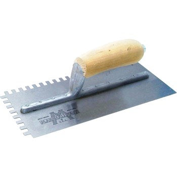 Marshalltown 15708 Curved Handle Notched Trowel ~ 11