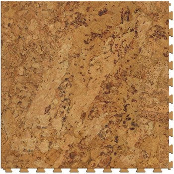 Perfection Floor Tile Llc WD585CK55 Vinyl Cork Look Floor Tile