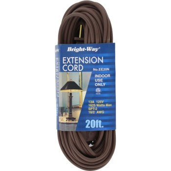 World & Main/Cranbury 114950 Ee20 20 Brn Extention Cord