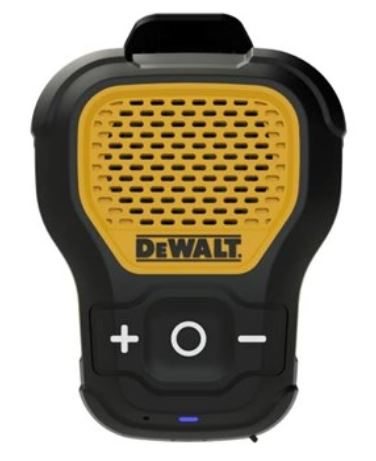 DEWALT Jobsite Pro Wearable Bluetooth Portable Speaker