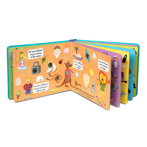 Melissa & Doug Poke-a-Dot An Alphabet Eye Spy Board Book