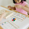 Melissa & Doug Deluxe Wooden Stamp Set - ABCs 123s
