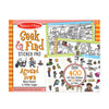 Melissa & Doug Seek & Find Sticker Pad – Around Town