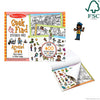 Melissa & Doug Seek & Find Sticker Pad – Around Town