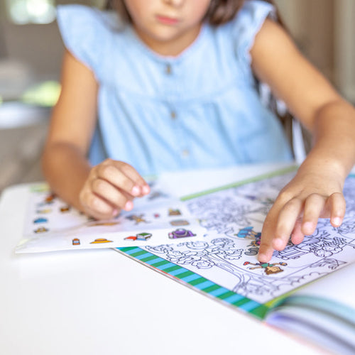 Melissa & Doug Seek & Find Sticker Pad – Around Town