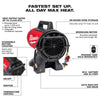Milwaukee M18™ 70,000 BTU Forced Air Propane Heater