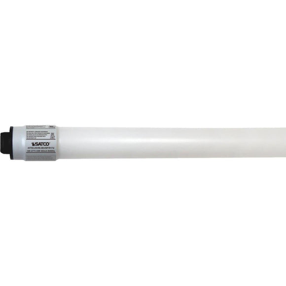 Satco 110W Equivalent 96 in. Daylight T8 Recessed Double Contact LED Tube Light Bulb