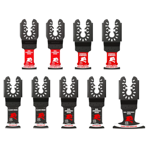 Diablo Universal Fit General Purpose Oscillating Blade Set (9-pc)