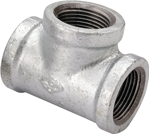 ProSource Pipe Tee Malleable Steel 40 Schedule 300 psi Pressure